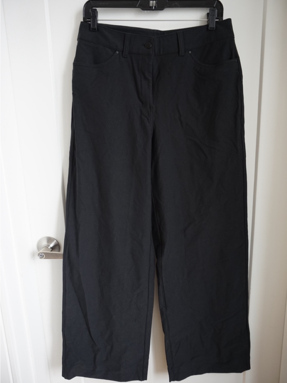 lululemon athletica Black Wide-Leg Trousers
